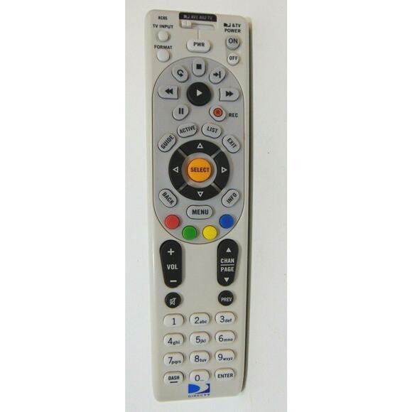 Direct TV RC65 Remote Control Tested Works IR HD DVR Universal Replacement Clean - Picture 1 of 4